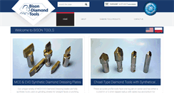 Desktop Screenshot of bisondiamondtools.com